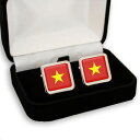 yzYANZT?@xgiYJtX{^{bNXvietnam flag menfs cufflinks gift box ,engraving