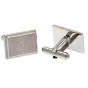 【送料無料】メンズアクセサリ—　スコットランドステンレススチールカフリンクスscotland fa stainless steel cufflinks