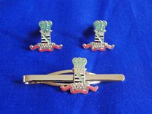 【送料無料】メンズアクセサリ—　プリンスアルバートカフリンクタイグリップクリップセット11th hussar..