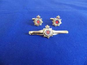 【送料無料】メンズアクセサリ—　ロイヤルアーミーサービスカフリンクタイグリップクリップセットroyal..