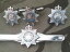 【送料無料】メンズアクセサリ—　デヴォンシャーカフスボタンバッジネクタイクリップセットdevonshire regiment cufflinks, badge, tie clip military gift set