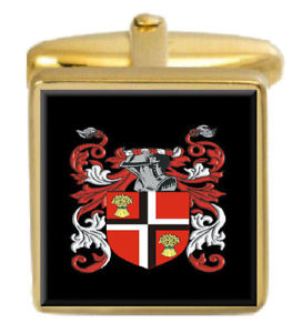 【送料無料】メンズアクセサリ— スコットランドカフスボタンボックスコートhays scotland family crest surname coa...