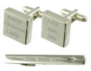 【送料無料】メンズアクセサリ— メリークリスマスカフスリンクネクタイピンボックスセットmerry christmas engraved cufflinks tie clip box set(4)