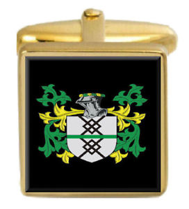 【送料無料】メンズアクセサリ— イギリスカフスボタンボックスコートhallpike england family crest surname coa...