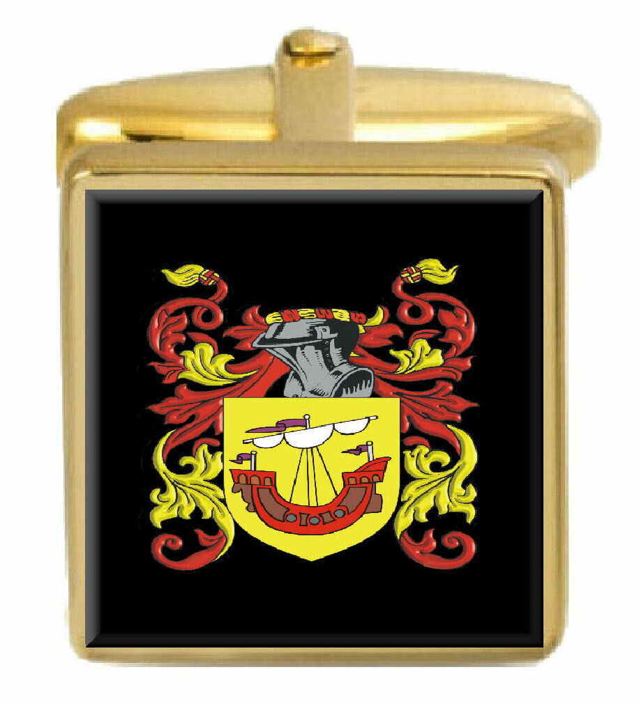 【送料無料】メンズアクセサリ— プラットカフスリンクplatt england family crest surname coat of arms ...