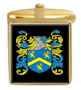 【送料無料】メンズアクセサリ— クラークイングランドカフスボタンボックスコートclarke england family crest surname...