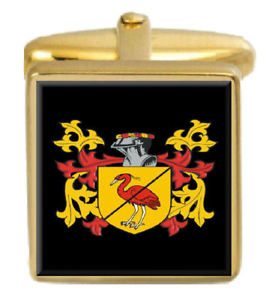 【送料無料】メンズアクセサリ— アイルランドカフスボタンボックスコートmonnelly ireland family crest surname c...