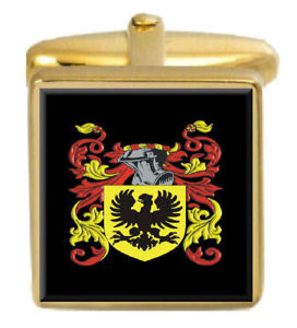 【送料無料】メンズアクセサリ—　scurfieldウェールズカフスリンクscurfield wales family crest surname coat of arms gold cufflinks engraved box