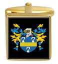 【送料無料】メンズアクセサリ— ベイカーゴールドカフスリンクbaker england family crest surname coat of a...