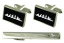 yzYANZT?@^CNbvJtX{^gift set tie clip evolution ape to man rowing cufflinks