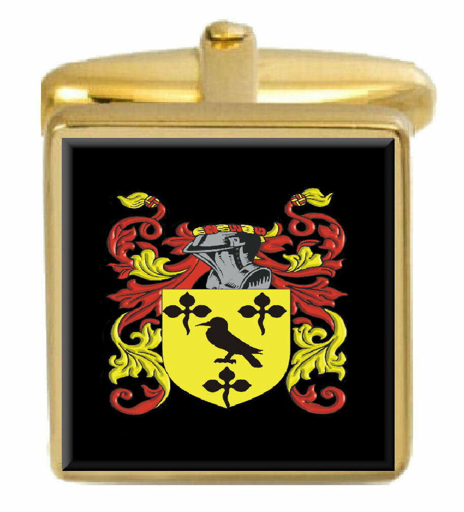 【送料無料】メンズアクセサリ— イギリスカフスボタンボックスコートrawnsley england family crest surname coa...