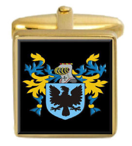 【送料無料】メンズアクセサリ— イギリスカフスボタンボックスコートyerburgh england family crest surname coa...