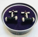 【送料無料】メンズアクセサリ- テッドベーカーカフリンクスカフスボタンシルバーted baker men cufflinks cufflinks silver with leather