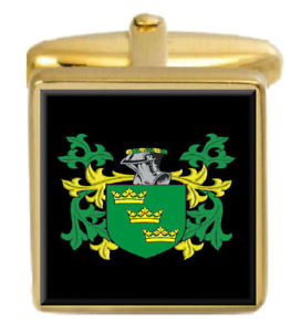 【送料無料】メンズアクセサリ— イングランドカフスボタンボックスコートwager england family crest surname coat...