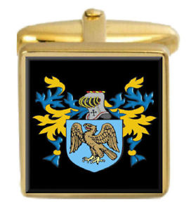 【送料無料】メンズアクセサリ— イングランドカフスボタンボックスコートberryman england family crest surname c...