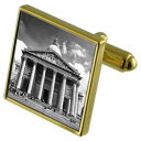 【送料無料】メンズアクセサリ—　パンテオンギリシャカフスボタンクリスタルタイクリップセットpantheon greece goldtone cufflinks crystal tie clip gift set