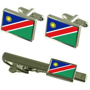 namibia flag cufflinks tie clip matching box gift setナミビアカフスボタンタイクリップマッチングボックスセット※注意※NYからの配送になりますので2週間前後お時間をいただきます。人気の商品...