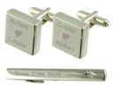 name love heart engraved cufflinks tie clip box setカフスボタンタイクリップボックス※注意※NYからの配送になりますので2週間前後お時間をいただきます。人気の商品は在庫が無い場合がございます...