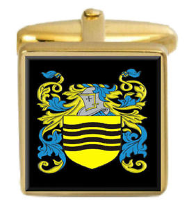 【送料無料】メンズアクセサリ— イギリスカフスボタンボックスコートhemblade england family crest surname coa...