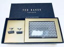 【送料無料】メンズアクセサリ— テッドベーカーカフスボタンカードグレーted baker men cufflinks and cardholder ...