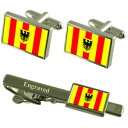 【送料無料】メンズアクセサリ— ベルギーカフスボタンタイクリップセットmechelen city belgium flag cufflinks en...