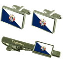 【送料無料】メンズアクセサリ— オソルノチリカフスボタンタイクリップセットosorno city chile flag cufflinks engr...