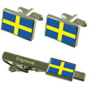【送料無料】メンズアクセサリ— ヴェローナイタリアカフスボタンタイクリップセットverona city italy flag cufflinks e...