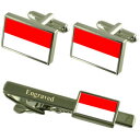 【送料無料】メンズアクセサリ— ウィーンオーストリアカフスボタンタイクリップセットvienna austria flag cufflinks eng...