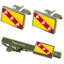 【送料無料】メンズアクセサリ— ロレーヌフランスカフスボタンタイクリップセットlorraine province france flag cuffl...