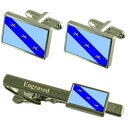 【送料無料】メンズアクセサリ— ロシアカフスボタンタイクリップセットkursk city russia flag cufflinks engrave...