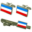 【送料無料】メンズアクセサリ— マンハイムドイツフラグカフスリンクネクタイピンセットmannheim city germany flag cuffl...