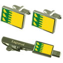 【送料無料】メンズアクセサリ— finchfieldフラグカフスリンクネクタイピンセットfinchfield city england flag c...
