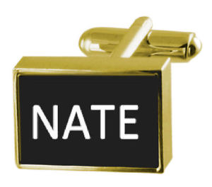 【送料無料】メンズアクセサリ- カフスリンククリップ ネートengraved money clip with cufflinks name nate