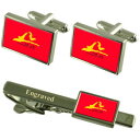 【送料無料】メンズアクセサリ— シャンララグカフスリンクネクタイピンセットshangrao city china flag cufflinks en...