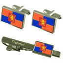 【送料無料】メンズアクセサリ— クラスノヤルスクロシアフラグカフスリンクネクタイピンセットkrasnoyarsk city russia flag ...