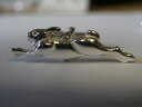 【送料無料】メンズアクセサリ- スターリングシルバーウサギカフスボタンsterling silver rabbit swivel cufflinks uk made