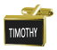 【送料無料】メンズアクセサリ—　カフリンクスマネークリップテモテengraved money clip with cufflinks name timothy