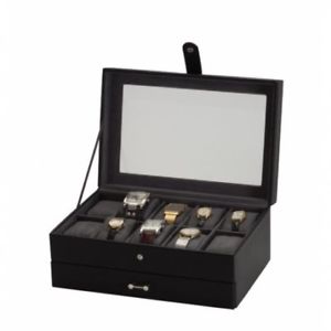 【送料無料】メンズアクセサリ—　ボックスkian java luxury watch box