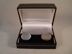 【送料無料】メンズアクセサリ—　ソリッドシルバーカフリンクスエンジンオンsolid silver hallmarked o..