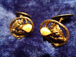 【送料無料】メンズアクセサリ—　アンティークカフスボタングランスピンドルbeautiful, antique cufflinks__835 silver___ with gran spindles ___(4)