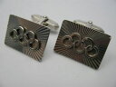 【送料無料】メンズアクセサリ— オリンピアカフスボタンolympia rare very nice cufflinks made of 800 silver(4)