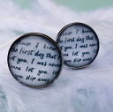 yzYANZT?@p[\iCYJtX{^_Xpersonalised wedding cufflinks vows first dance processional song lyrics