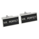 【送料無料】メンズアクセサリ— オニキスアートカフスボタンサンタボーイフレンドonyx art cufflinks mr perfect novelty present man mr secret santa boyfriend(4)