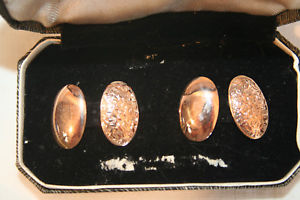 【送料無料】メンズアクセサリ- アンティーク9ctローズカフスリンクチェスター191333グラムboxed antique 9 ct rose gold cufflinks hallmark chester 1913 33 grams