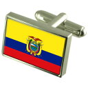 yzYANZT?@GNAhX^[OtOJtXNecuador sterling silver flag cufflinks