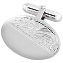yzYANZT?@\bhVo[nhGb`Op^[JtNX{bNXsterling 925 solid silver hand etched pattern large oval cufflinks engraved box