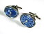 【送料無料】メンズアクセサリ—　スピードメーターカフリンクスアイテムカフリンクblue oval speedometer cufflinks car cuff links automotive gemelos 70 for 7 item