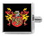 【送料無料】メンズアクセサリ—　gannicottスターリングカフスリンクgannicott england heraldry crest sterling silver cufflinks engraved box