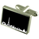【送料無料】メンズアクセサリ- パリスカイラインスターリング925カフスリンクparis skyline sterling silver 925 cufflinks boxed