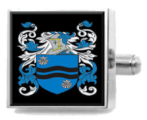 【送料無料】メンズアクセサリ—　スコットランドカフスボタンボックスkinmonth scotland heraldry crest sterling silver cufflinks engraved box